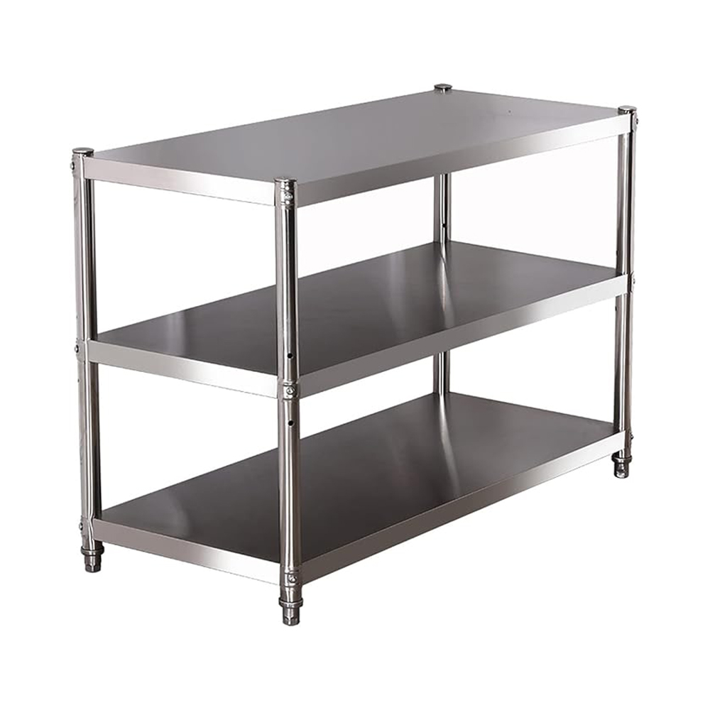 Kitchen Appliances Table - Estante de acero inoxidable, estante de