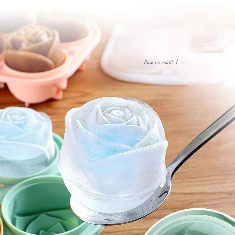 Kitchen Appliances Packages - Moldes de hielo de rosas 3D,