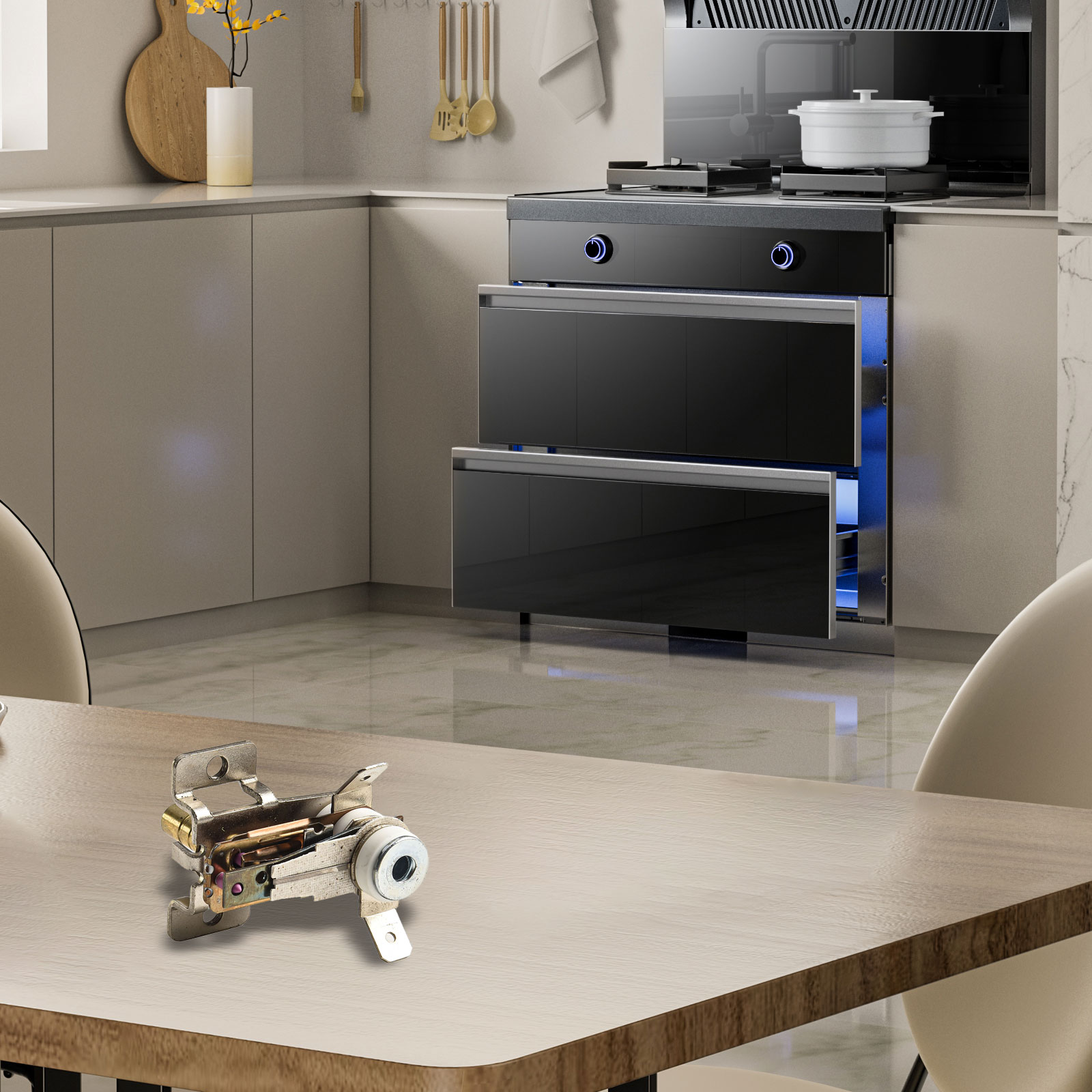 Interruptor de temperatura del - Kitchen Appliances For Sale reseña y precio