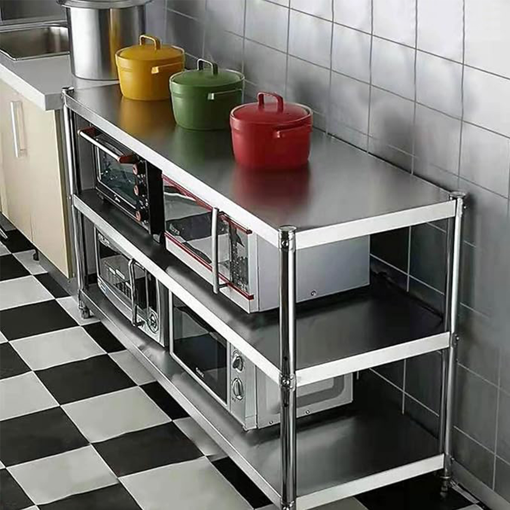 Estante de acero inoxidable, e - Kitchen Appliances Table reseña y precio