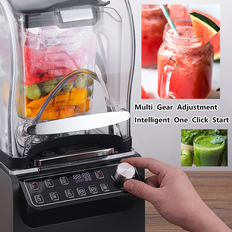 Máquina licuadora de hielo com - Blender High Power reseña y precio
