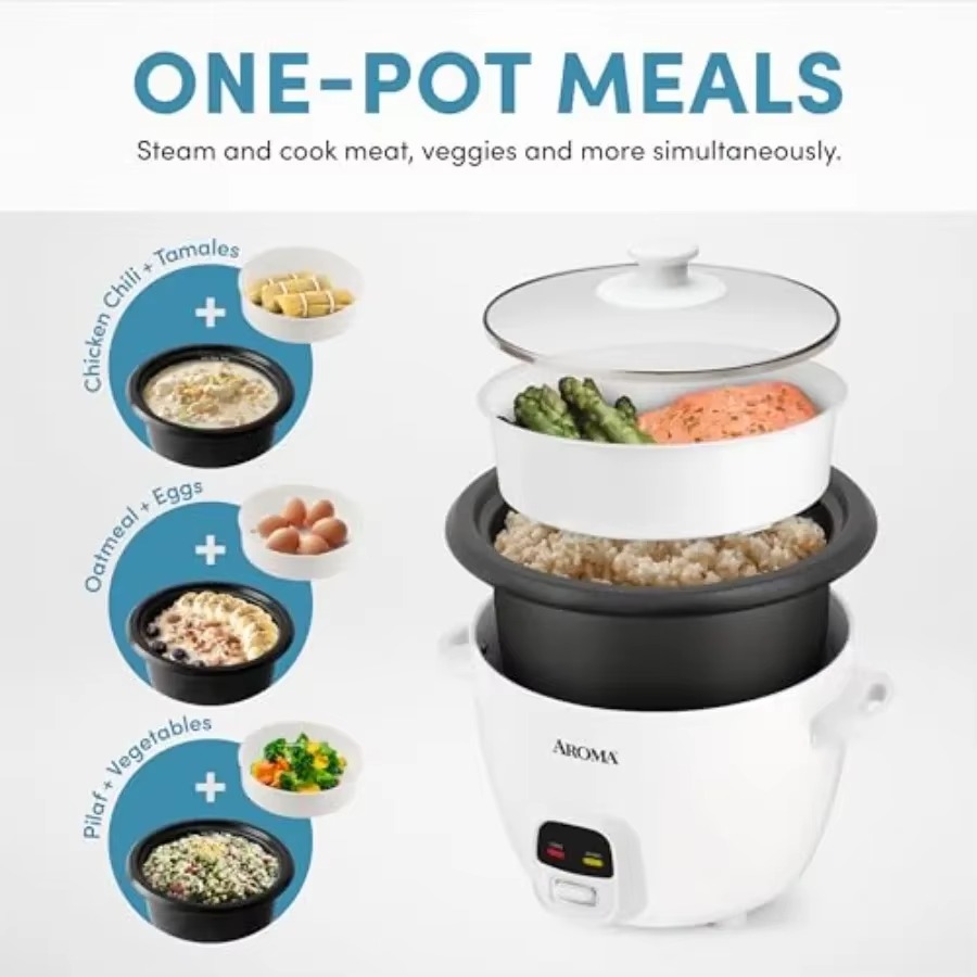 Olla Arrocera y Vaporera FirmH - Rice Cooker 10 Cup reseña y precio