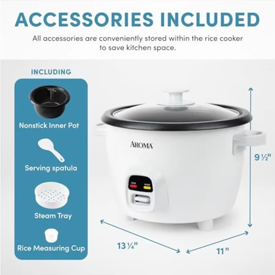 Olla Arrocera y Vaporera FirmH - Rice Cooker 10 Cup reseña y precio