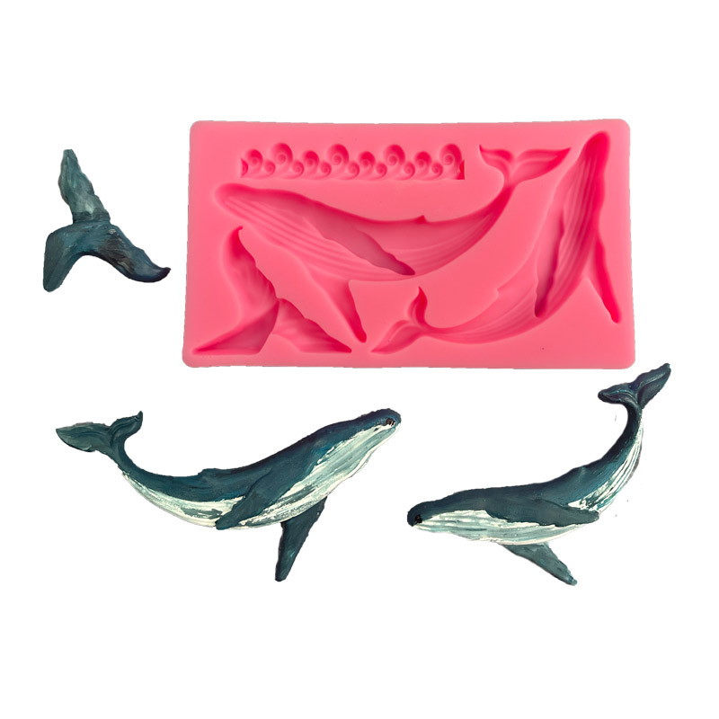 Molde de silicona de ballena D - Kitchen Appliances Packages reseña y precio