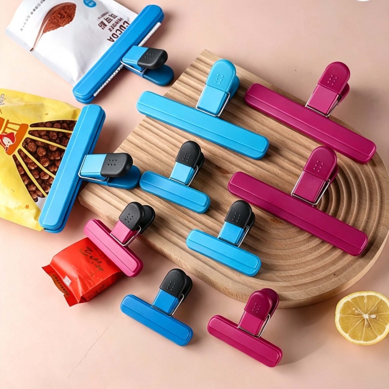 4 clips portátiles de plástico - Kitchen Appliances Packages reseña y precio