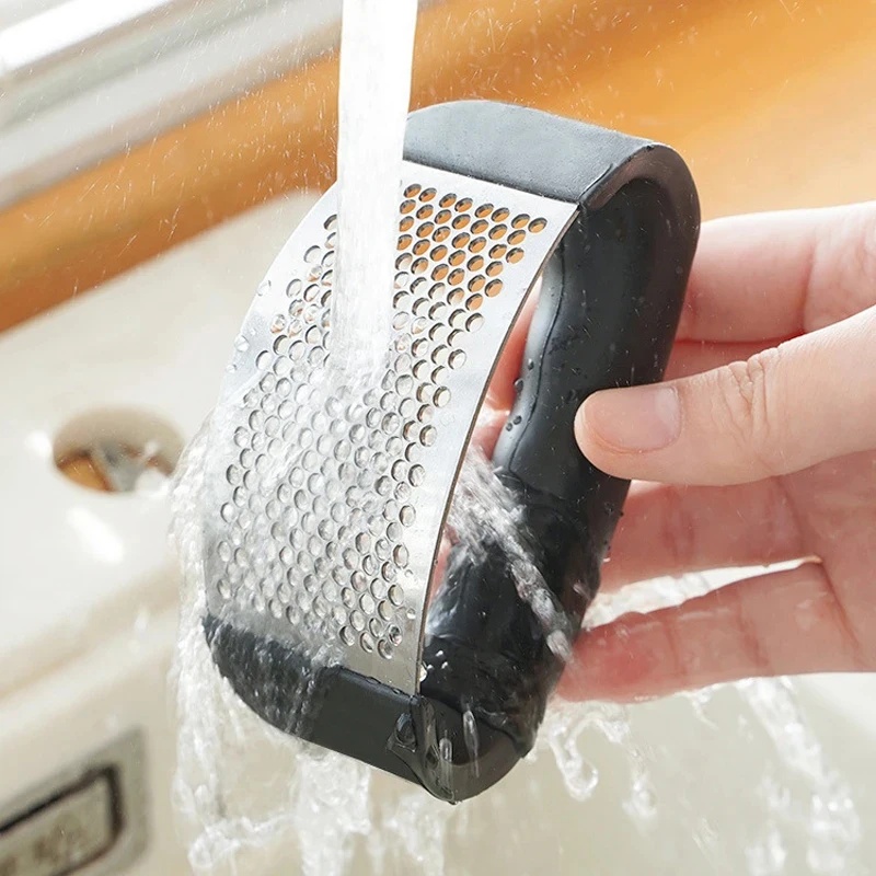 Prensa de Ajo de Acero Inoxida - Kitchen Appliances Packages reseña y precio
